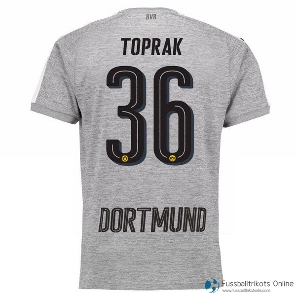 Borussia Dortmund Trikot Ausweich Toprak 2017-18 Fussballtrikots Günstig